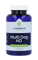Vitakruid Multi Dag HD 100% Vegan 90 Tabletten - thumbnail