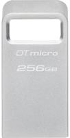 Kingston DataTraveler Micro USB-stick Retail 256 GB Zilver DTMC3G2/256GB USB-A 3.2 Gen 1 - thumbnail