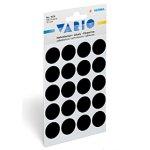 Etiket HERMA 1879 rond 19mm zwart 100stuks