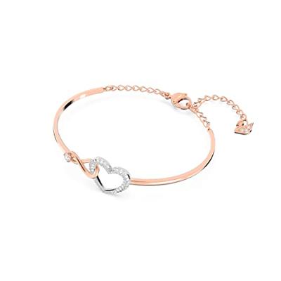 Swarovski 5518869 Armband Infinity rosekleurig (M) 18,5 cm - thumbnail