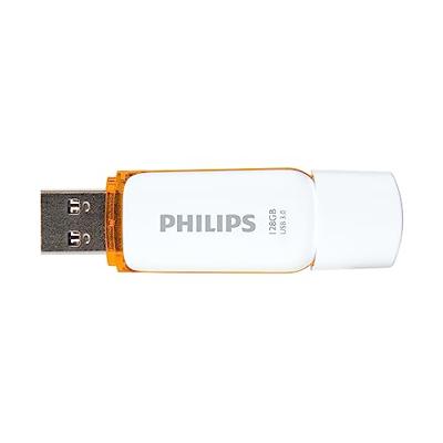 Philips FM12FD75B/00 USB flash drive 128 GB USB Type-A 3.0 (3.1 Gen 1) Oranje, Wit