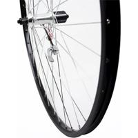 Roland achterwiel 28 uitval cass 8v alu as26 zwart zink spk - thumbnail