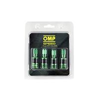 Klep OMP Aluminium Groen 4 uds - thumbnail