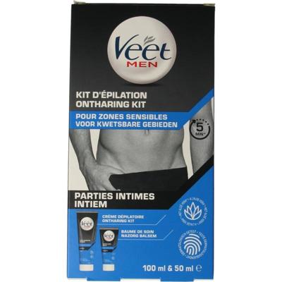 Veet Men hair removal kit intimate body parts 150 Milliliter