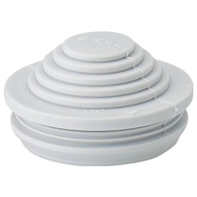 Hensel STM 32 Standentule Plaatdikte (max.): 4 mm Lichtgrijs 1 stuk(s)