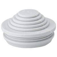 Hensel STM 32 Standentule Plaatdikte (max.): 4 mm Lichtgrijs 1 stuk(s) - thumbnail