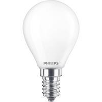 Philips LED 77771500 LED-lamp Energielabel F (A - G) E14 Kogel 4.3 W = 40 W Warmwit (Ø x h) 4.5 cm x 8.2 cm 2 stuk(s) - thumbnail