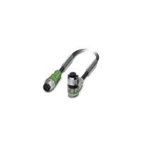 Phoenix Contact 1668519 Sensor/actuator connector, geassembleerd M12 Aantal polen (sensoren): 4 Stekker, recht, Bus, haaks 30.00 cm 1 stuk(s) Piece - thumbnail