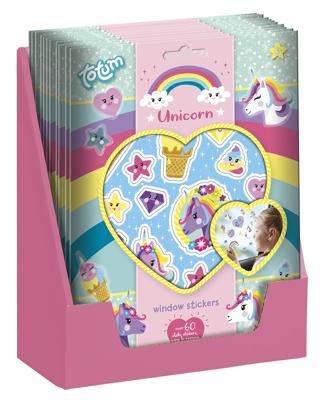 Totum eenhoorn raamstickers