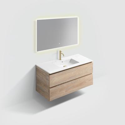 Badmeubelset Met Spiegel Clou InBe 120 cm Grieks Eiken Clou Badmeubelset Met Spiegel Clou InBe 120 cm Grieks Eiken Clou