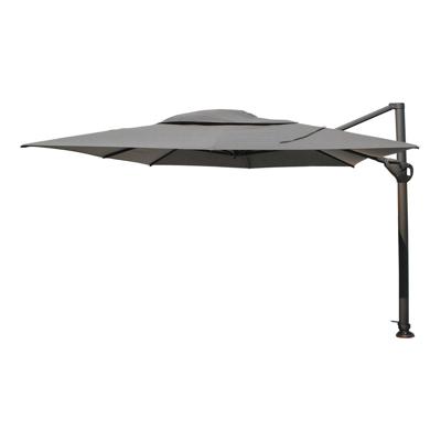 4 Seasons Outdoor | Hacienda Zweefparasol 300 x 400 cm | Charcoal 4 Seasons Outdoor | Hacienda Zweefparasol 300 x 400 cm | Charcoal