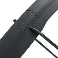 SKS spatbordset speedrocker xl 28" 57mm zwart - thumbnail