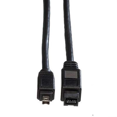 ROLINE IEEE 1394b / IEEE 1394 kabel, 9/4-polig, zwart, 1,8 m