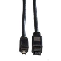 ROLINE IEEE 1394b / IEEE 1394 kabel, 9/4-polig, zwart, 1,8 m - thumbnail