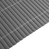 VidaXL Tuinhek dubbelzijdig grijs 1,8x3 m pvc - thumbnail