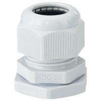 Hensel 36001080 Wartel Slagvast, Met borgmoer, Met trekontlasting, Met dichting M32 Kunststof Grijs 1 stuk(s) - thumbnail