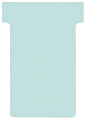 Nobo T-planbordkaarten index 2, ft 85 x 60 mm, lichtblauw