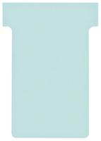 Nobo T-planbordkaarten index 2, ft 85 x 60 mm, lichtblauw - thumbnail