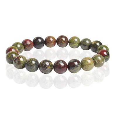 Memphis Natuursteen Armband 10mm - Dragon Blood Stone Memphis Natuursteen Armband 10mm - Dragon Blood Stone