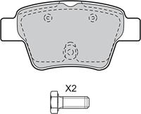 Brake Pads Fiat Group 598011 - thumbnail