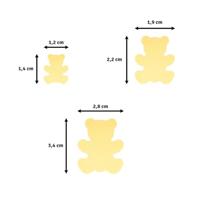 Vaessen Creative • figuurpons set beren 3st. - thumbnail