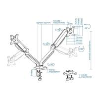 TV houder TooQ DB5132TNR-B - thumbnail