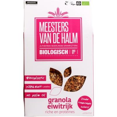 De Halm Granola Eiwitrijk Biologisch