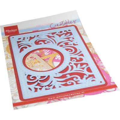 Marianne Design • creatable cutting die rectangle swirly