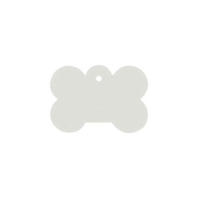 Adres hanger gegraveerd - Bone big