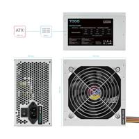 Voedingsbron TooQ TQAPOLO-550SP ATX 550 W - thumbnail