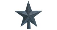 Piek plc ster l4.2b19h19 cm nachtblauw kerst Decoris - Decoris - thumbnail