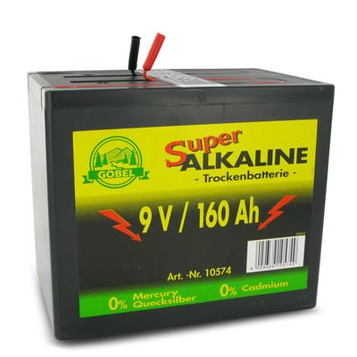 Alkaline batterij 9v/160Ah Alkaline batterij 9v/160Ah