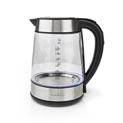 Waterkoker | 1.7 l | Glas | Transparant | 60,70,80,90,100 °C | Temperatuurindicator | 360 graden draaibaar | Verborgen verwarmingselement | Strix®-controller | Droogkookbeveiliging Waterkoker | 1.7 l | Glas | Transparant | 60,70,80,90,100 °C | Temperatuurindicator | 360 graden draaibaar | Verborgen verwarmingselement | Strix®-controller | Droogkookbeveiliging
