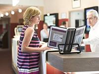 Zichtpanelensysteem bureau Tarifold VEO PP A4 met 10-tassen zwart - thumbnail