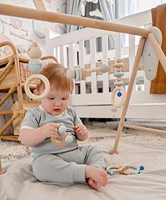 Hess Rolli auto (naturel/blauw) Hess Rolli auto (naturel/blauw)