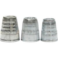 Creativ Company Vingerhoedjes, d 15+16+17 mm, 3 stuk/ 1 doos - thumbnail