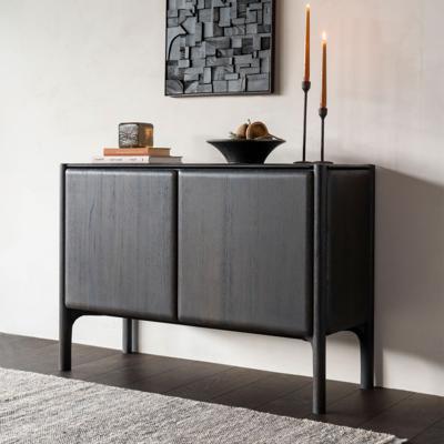 Ethnicraft Dressoir 'PI' Gevernist Teakhout, 119cm, kleur Donkerbruin