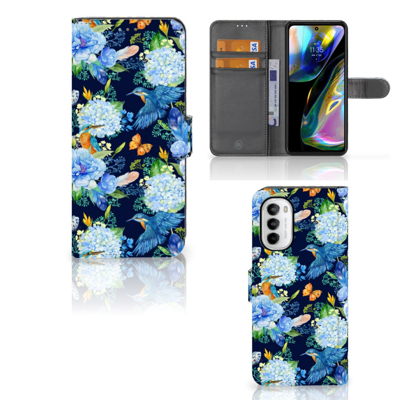 Telefoonhoesje | Met pasjeshouder | voor Motorola Moto G52 | Moto G82 IJsvogel Telefoonhoesje | Met pasjeshouder | voor Motorola Moto G52 | Moto G82 IJsvogel