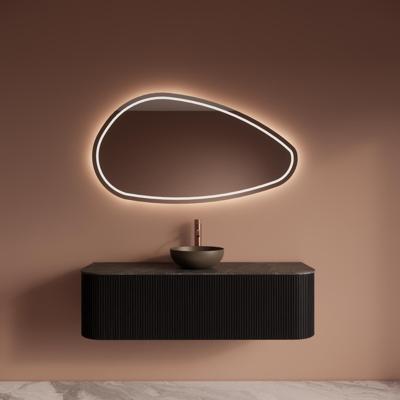 Badkamermeubelset Gliss Design Alluro 140 cm Black Veneer Badkamermeubelset Gliss Design Alluro 140 cm Black Veneer