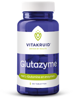 Vitakruid Glutazyme oa Spijsverteringsenzymen en L-Glutamine 90 - thumbnail