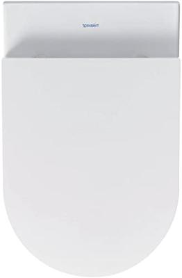 Duravit ME by Starck hangtoilet inclusief toiletbril Rimless Wondergliss 37x57x35 5cm wit - thumbnail