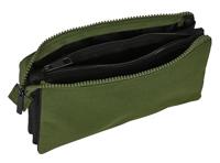 Pennenetui met 3 vakken Safta Dark forest Zwart Groen 22 x 12 x 3 cm - thumbnail