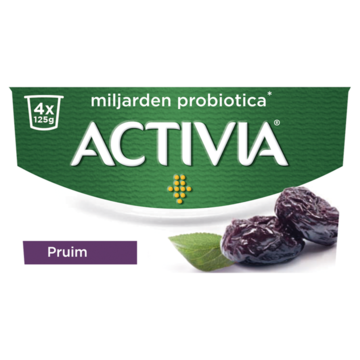 Activia Yoghurt Pruim 4 x 125 g bij Jumbo Activia Yoghurt Pruim 4 x 125 g bij Jumbo
