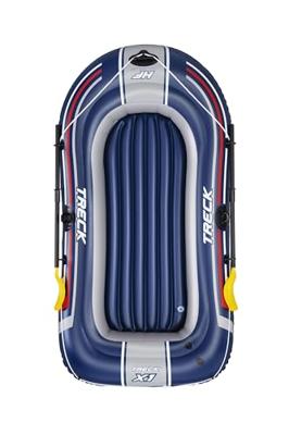 Bestway hydro-force opblaasboot met pomp en roeispanen blauw