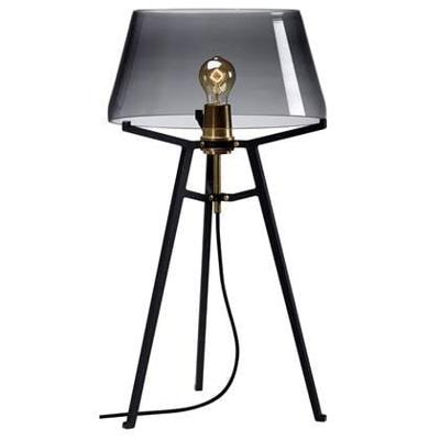 Tonone Ella Tafellamp - Zwart - Grijs