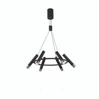 Searchlight Ronde design hanglampCylinder - 31651-6BK - thumbnail