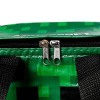 Union Minecraft creeper rpet duurzame koeltas lunchtas - thumbnail