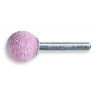 Beta 11131 15X15 Stiftslijpsteen | roze korund slijpkorrel | keramische binding | bol vorm | 25 stuks - 111310015 111310015