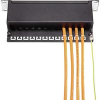 Renkforce Netwerkpatchpaneel 254 mm (10) CAT 6 1 HE Ingericht - thumbnail