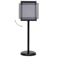 Posterstandaard A4 aluminiumlegering zwart - thumbnail